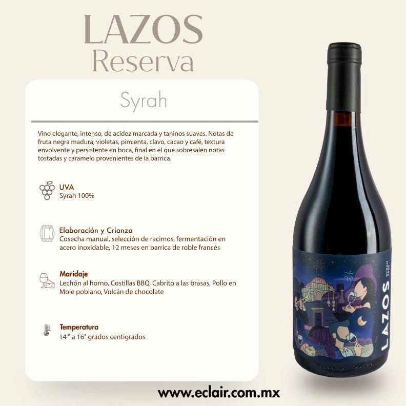 Lazos Reserva Syrah (San Luis Potosí)